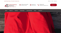 Desktop Screenshot of heartstringshospice.com